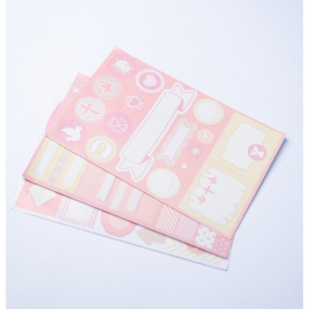 Kommunion Geschenkpaket rosa