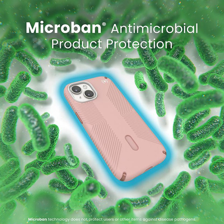 Speck Presidio2 Grip ClickLock & MagSafe - Tasche für iPhone 16e / iPhone 15 / iPhone 14 / iPhone 13 (Dahlia Pink/Rose Copper)