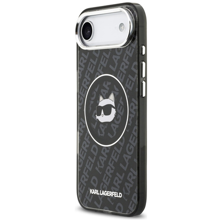 Karl Lagerfeld IML Choupette Head Logo MagSafe - Hülle iPhone Air (schwarz)