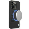 BMW Silicone Signature Logo Magsafe - iPhone 14 Pro Max Case (black)