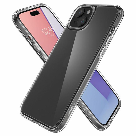 Spigen Ultra Hybrid - Hülle für iPhone 15 (Frost Clear)