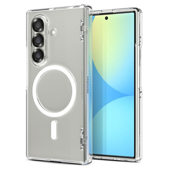 Spigen Ultra Hybrid Pro MagSafe - Case for Samsung Galaxy Z Fold 7 (Clear/White)