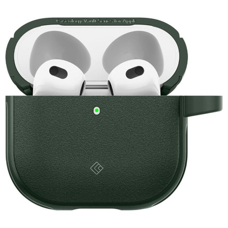 Spigen Caseology Vault - Pouzdro pro Apple AirPods 4 (Půlnočně zelené)