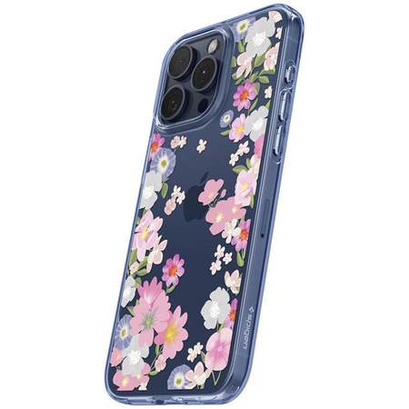 Spigen Liquid Crystal - tok iPhone 15 Pro készülékhez (Blossom)