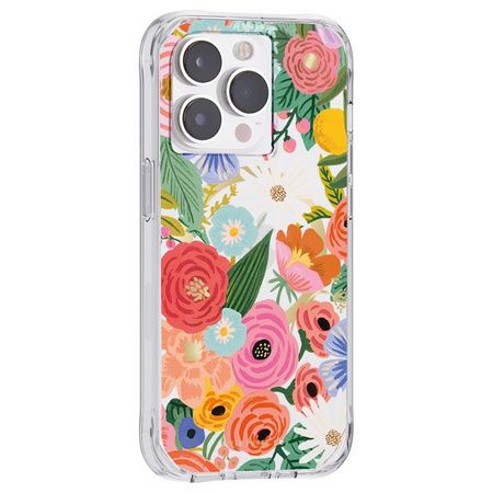 Rifle Paper Clear MagSafe - iPhone 14 Pro Case (Garden Party Blush)