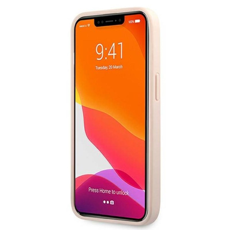 Guess 4G Printed Stripe - Coque iPhone 13 Pro Max (rose)