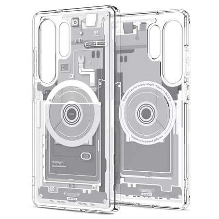 Spigen Ultra Hybrid MagSafe - tok Samsung Galaxy S25 Ultra (Zero One Fehér)