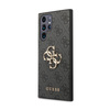 Guess 4G Big Metal Logo - Étui Samsung Galaxy S24 Ultra (noir)