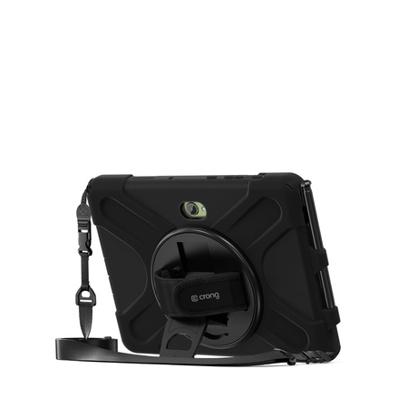 Crong Defender Plus - Panzerhülle für Samsung Galaxy Tab Active5 Pro 10.1" (schwarz)