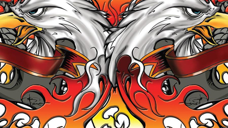 Nexgen Skins with 3D effect for iMac 27" (Iron Eagle 3D)