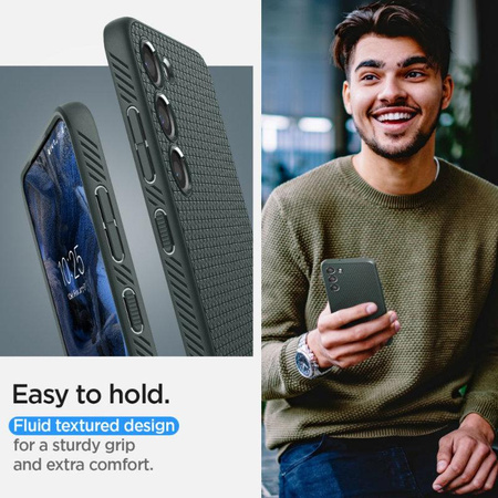 Spigen Liquid Air - Pouzdro pro Samsung Galaxy S23 (Abyss Green)