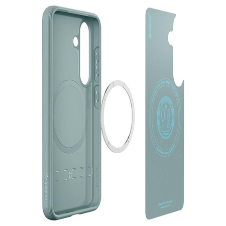 Spigen Parallax MagSafe - Tasche für Samsung Galaxy S25+ (Salbei Grün)