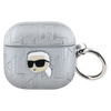 Karl Lagerfeld Monogram Karl Head - AirPods 4 Case (silver)