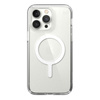 Speck Presidio Perfect-Clear + MagSafe - pouzdro pro iPhone 14 Pro Max s povrchovou úpravou MICROBAN (čiré)