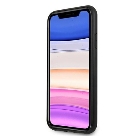 Karl Lagerfeld Silicone Ikonik Karl`s Head - Etui iPhone 11 (czarny)