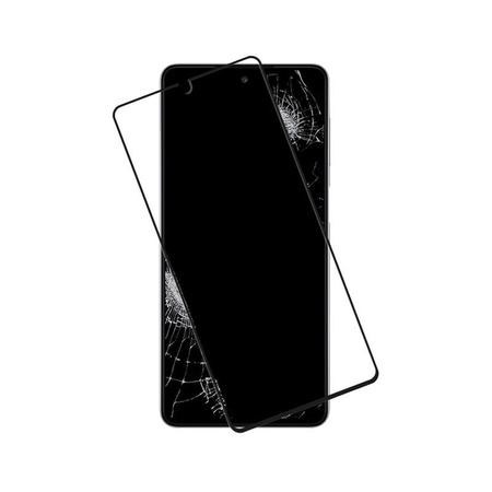 Crong 7D Nano Flexible Glass - 9H Hybridglas für den gesamten Bildschirm des Samsung Galaxy M52 5G