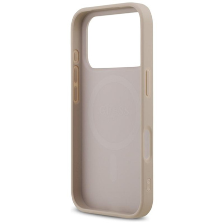 Guess 4G Printed Stripes MagSafe - iPhone 17 Pro Case (pink)
