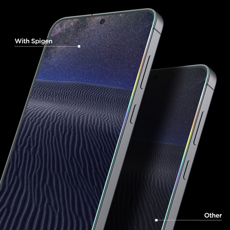 Spigen GLAS.TR EZ Fit Pro - Gehärtetes Glas für Samsung Galaxy S25 FE