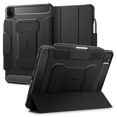 Spigen Rugged Armor Pro - Case for iPad Pro 11" (M4, 2024) (Black)