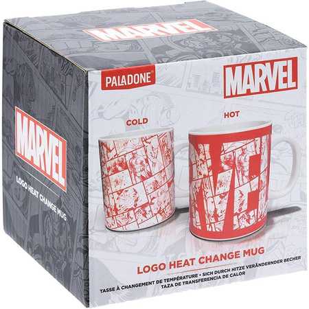 Marvel - Keramický hrnek měnící barvu 400 ml