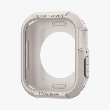 Spigen Rugged Armor - Case for Apple Watch 4/5/6/7/8/9/SE 44/45 mm (Dune Beige)