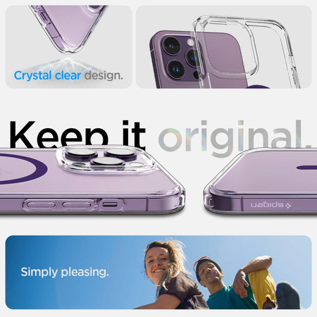 Spigen Ultra Hybrid MagSafe - Case for iPhone 14 Pro (purple)