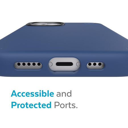 Speck Presidio2 Pro - pouzdro pro iPhone 13 s povrchovou úpravou MICROBAN (Coastal Blue/Black)
