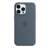 Apple Silicone Case - Silikonowe etui z MagSafe do iPhone 14 Pro Max (sztormowy błękit)