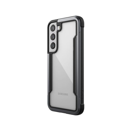 X-Doria Raptic Shield Pro - Samsung Galaxy S22 5G Gehäuse (antimikrobieller Schutz) (Schwarz)