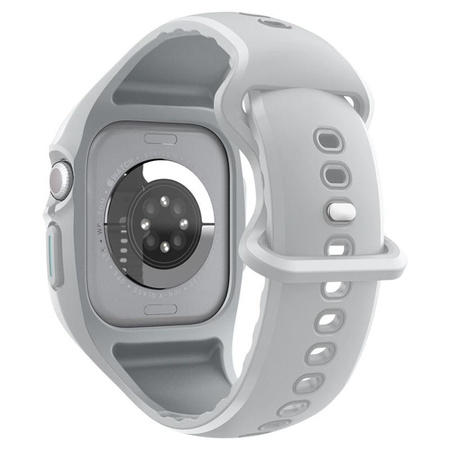 Spigen Liquid Air Pro - Řemínek s pouzdrem pro Apple Watch 10 46 mm (Šedá)