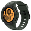 Spigen Rugged Armor Pro - Pánt + tok Samsung Galaxy Watch 4 / 5 44 mm-es órához (zöld/fekete)