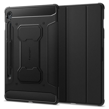 Spigen Rugged Armor Pro - Etui do Samsung Galaxy Tab S10 Lite / Tab S9 FE 10.9" X400 / X406B / X510 / X516B (Czarny)