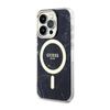 Guess Marble MagSafe - Etui iPhone 14 Pro (Czarny)