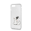 Karl Lagerfeld Choupette Fun-Sonnenbrille - Etui iPhone SE 2020 / 8 / 7 (Transparent)