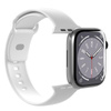 PURO ICON - Bracelet élastique pour Apple Watch 42/44/45/49 mm (S/M & M/L) (Blanc)