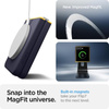 Spigen Nano Pop Mag Mag MagSafe - tok a Samsung Galaxy Z Flip 7 (Blueberry Navy) számára