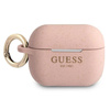 Guess Silicone Glitter Case Est - Airpods Pro Case (pink)