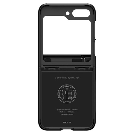 Spigen Tough Armor Pro - Gehäuse für Samsung Galaxy Z Flip 5 (Schwarz)