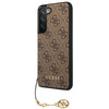 Guess 4G Charms Collection - Etui Samsung Galaxy S22+ (marron)
