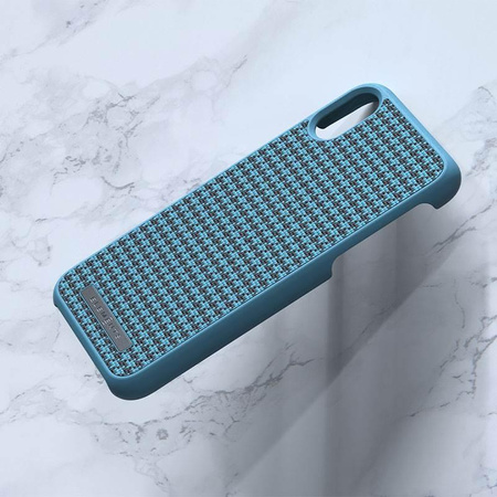 Nordic Elements Saeson Idun - Materiałowe etui iPhone Xs / X (Petrol)