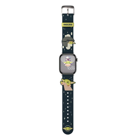 Star Wars - Pánt Apple Watch-hoz 38/40/41/42/44/45/49 mm (The Mandalorian Grogu Using The Force 3D)
