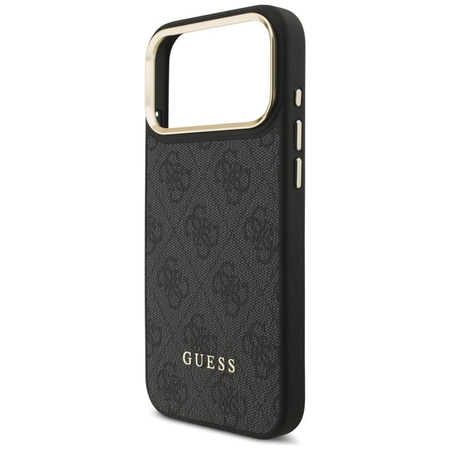 Guess Bundle Pack MagSafe 4G - Case + MagSafe Wallet Set for iPhone 17 Pro Max (Black)