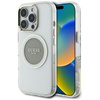 Guess IML Metal Colored Circle Classic Logo MagSafe - Case for iPhone 16 Pro Max (gray)