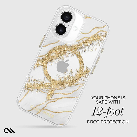 Case-Mate Karat Granite MagSafe – Etui do iPhone 16