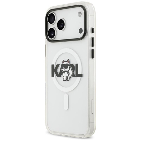 ETUI DO IPHONE 17 PRO MAX do MAGSAFE KARL LAGERFELD ORYGINALNE BEZBARWNE