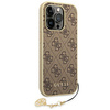 Guess 4G Charms Collection - iPhone 14 Pro Case (brown)