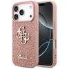 Guess Fixed Glitter Big 4G - Case for iPhone 17 Pro (pink)
