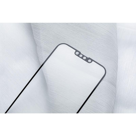 Moshi iVisor AG - Matowa folia ochronna na ekran iPhone 13 mini (czarna ramka)