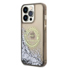 Karl Lagerfeld Liquid Glitter Round RSG Logo Case - iPhone 14 Pro Max Case (black)
