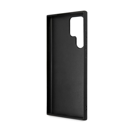 Guess 4G Big Metal Logo - Étui Samsung Galaxy S24 Ultra (noir)